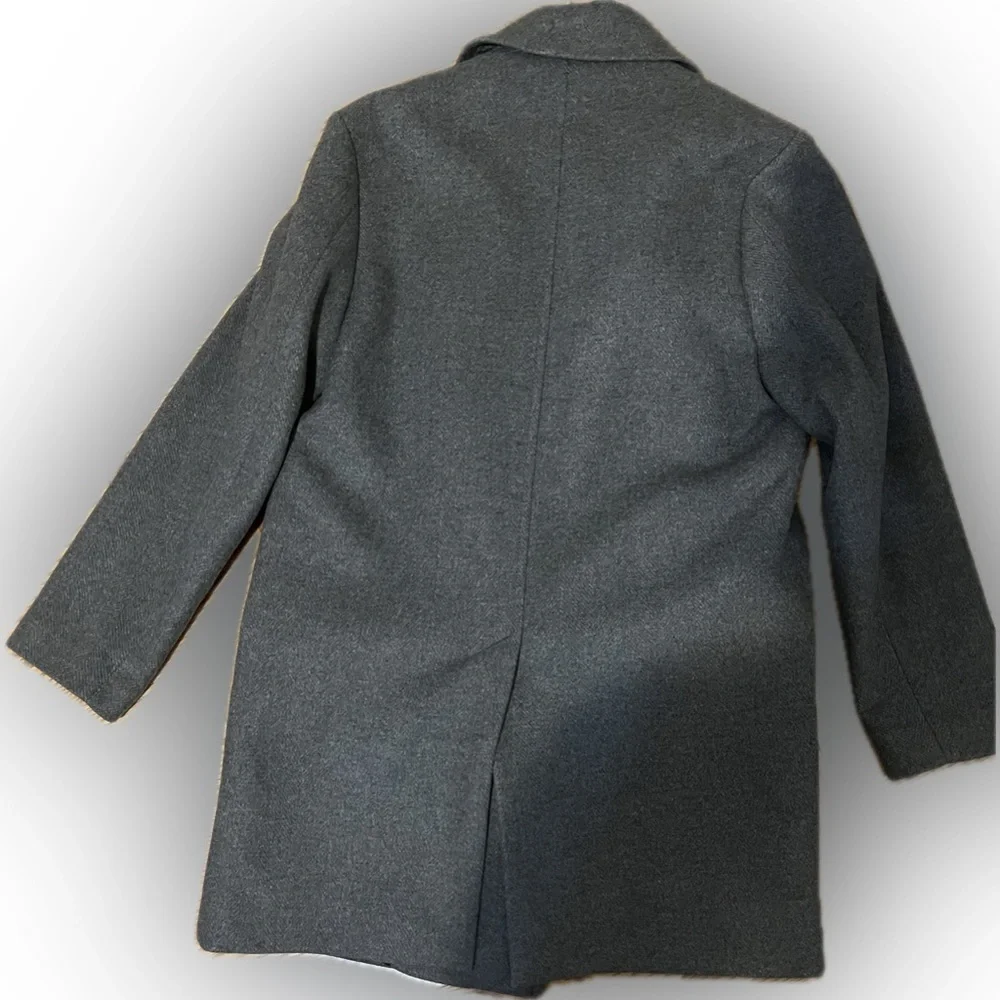 Isabel marant pour h&m double breasted wool coat - Picture 4 of 7